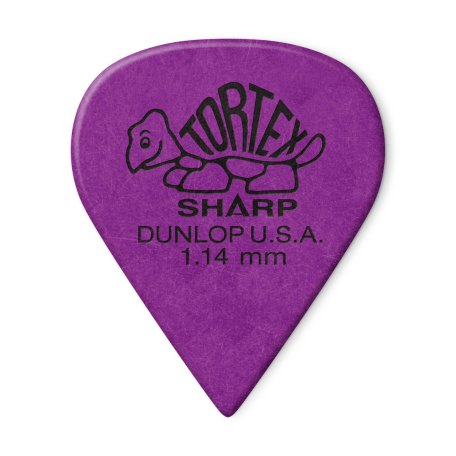 Медиаторы Dunlop 412P114 Tortex Sharp (12 шт)