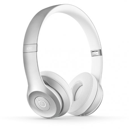 Наушники Beats Solo2 Wireless Headphones Silver