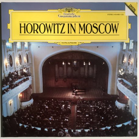 Виниловая пластинка Vladimir Horowitz, Horowitz In Moscow