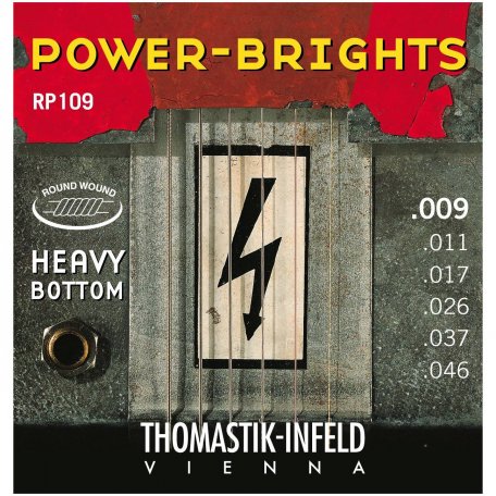 Струны для электрогитары Thomastik Power-Brights RP109