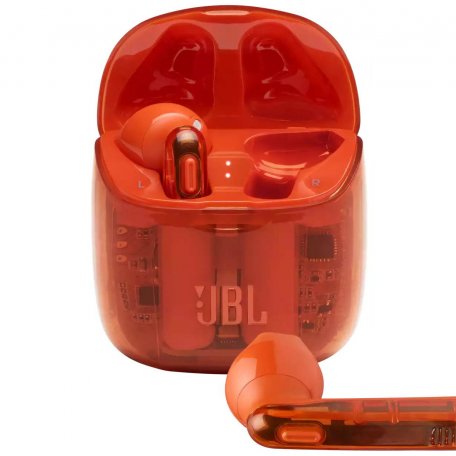 Наушники JBL Tune 225 TWS GHOST orange (JBLT225TWSGHOSTORG)
