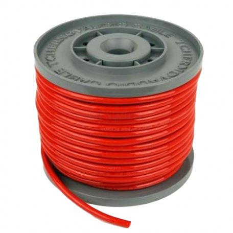 Силовой кабель Tchernov Cable Standard DC Power 0 AWG / 20 m bulk (Red)