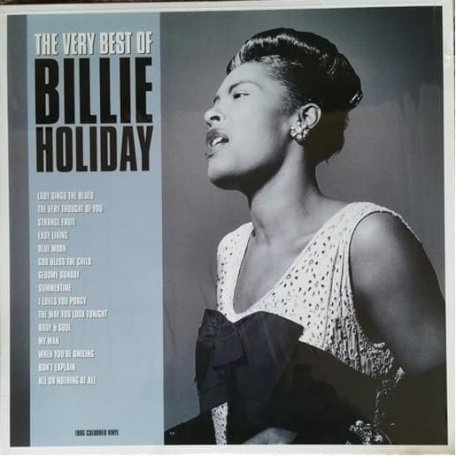 Виниловая пластинка FAT BILLIE HOLIDAY, THE VERY BEST OF (180 Gram Blue Vinyl)