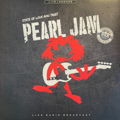 Виниловая пластинка Pearl Jam - State Of Love And Trust (180 Gram Coloured Vinyl LP)