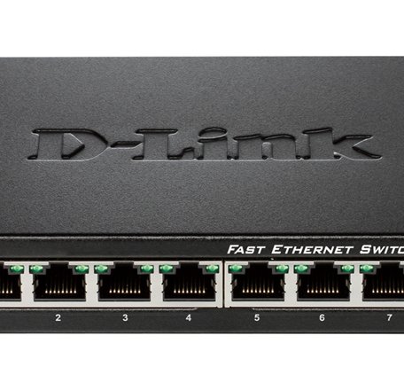 Мультирум D-Link DES-1008D/L2A (Desktop Switch 8-port (8UTP, 10/100Mbps))
