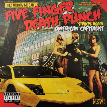 Виниловая пластинка Five Finger Death Punch — AMERICAN CAPITALIST (LP)