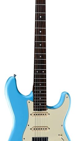 Электрогитара со встроенным процессором Mooer GTRS S800 Blue