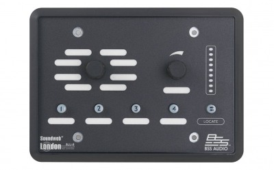 Панель BSS BLU8-BLK программируемая настенная панель управления серии BLU. Цвет черный