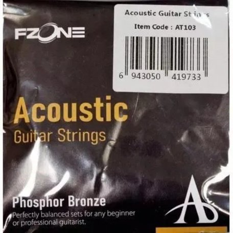 Струны для акустической гитары FZONE AT103