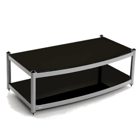 Atacama Equinox 2 Shelf Base Module AV Silver/Piano Black (базовый модуль)