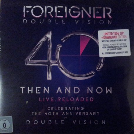 Виниловая пластинка Foreigner — DOUBLE VISION: THEN AND NOW (LIMITED ED.) (2LP+BR)