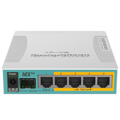 Роутер MikroTik hEX PoE [RB960PGS]