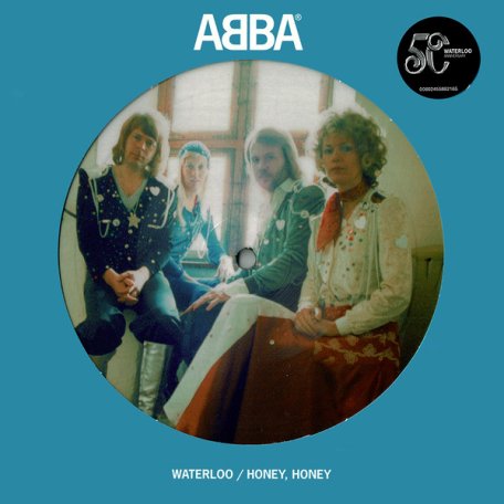 Виниловая пластинка ABBA - Waterloo/ Honey Honey (V7) (picture)