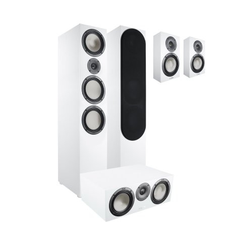 Комплект акустики Canton GLE 10 + GLE 50 Center + GLE 80 White