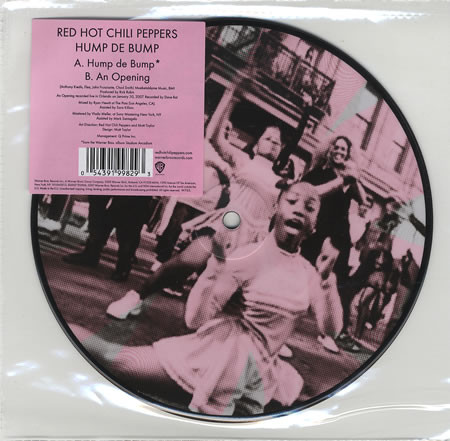 Виниловая пластинка Red Hot Chili Peppers HUMP DE BUMP (Picture disc/2 tracks)