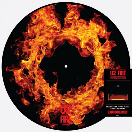 Виниловая пластинка U2 - Fire (Limited Edition 180 Gram Picture Vinyl EP)