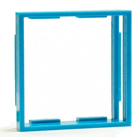 Рамка-переходник для розеток Dr.HD 50х50 на 45х45 синяя (016001008)
