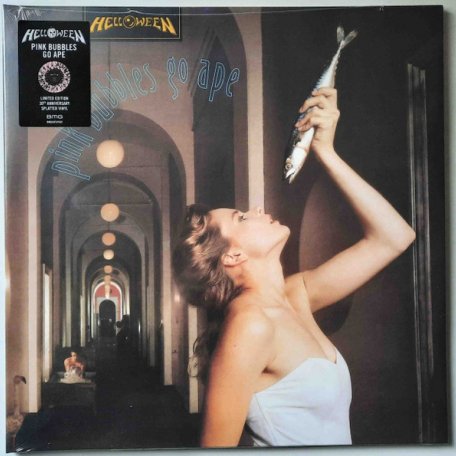 Виниловая пластинка Helloween - Pink Bubbles Go Ape (Coloured Vinyl LP)