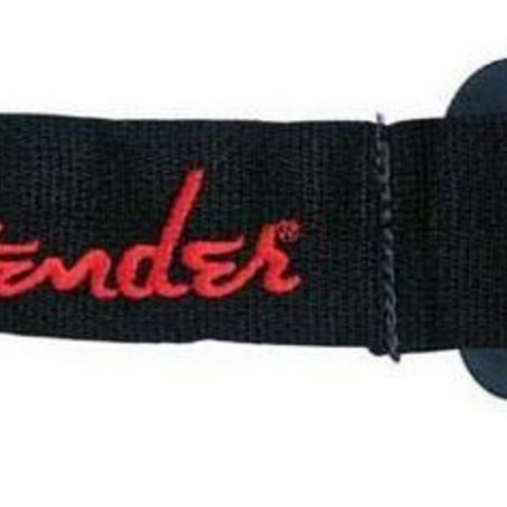 Ремень для гитары FENDER BLACK/RED LOGO