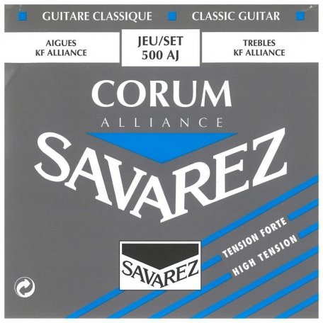 Струны для гитары Savarez 500AJ  Corum Alliance Blue