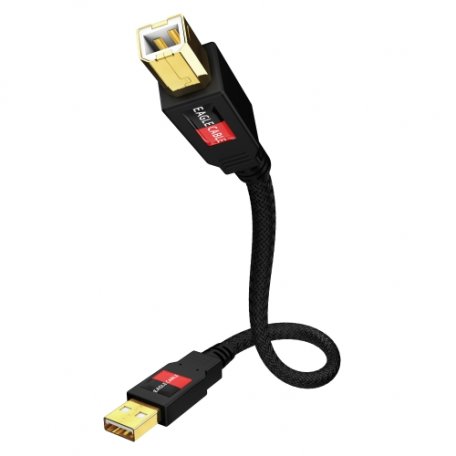 Кабель Eagle Cable DELUXE USB 2.0 A - B 0.8m #10060008