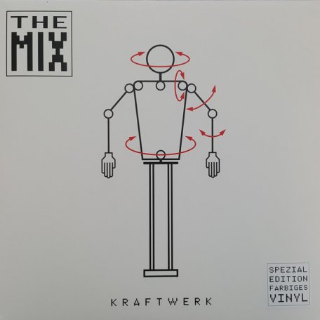 Виниловая пластинка Kraftwerk — THE MIX (Limited 180 Gram White Vinyl/English Language Version/Booklet)