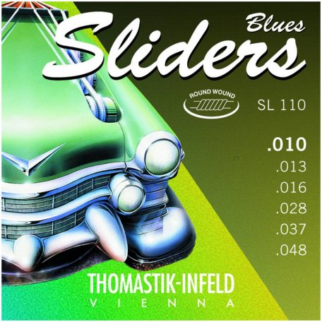 Струны для электрогитары Thomastik Blues Sliders SL110