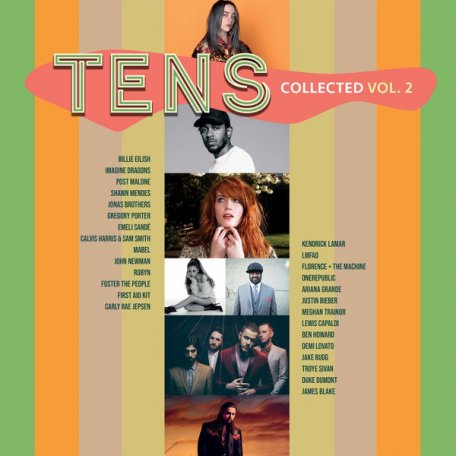 Виниловая пластинка VARIOUS ARTISTS - Tens Collected 2 (Coloured Vinyl 2LP)