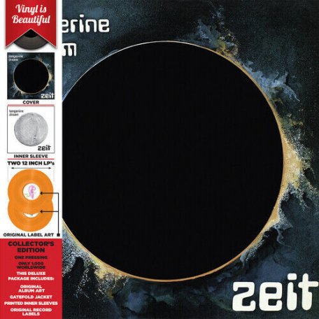 Виниловая пластинка Tangerine Dream - Zeit (Coloured Vinyl 2LP)