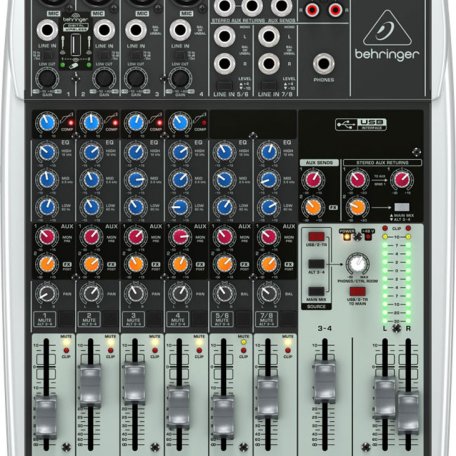 Купить Аналоговый микшерный пульт Behringer Q1204USB в