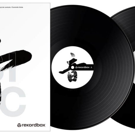 Тайм-код винил Pioneer DJ RB-VD2-K, черные