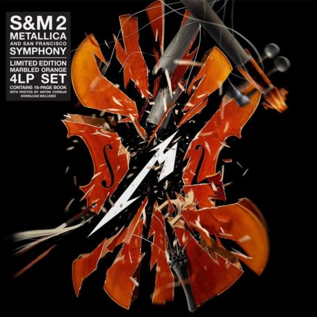Виниловая пластинка Metallica — S&M 2 (LIMITED ED.,COLOURED VINYL) (4LP BOX)
