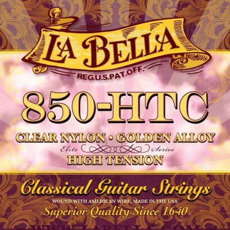 Струны для классической гитары La Bella 850-HTC