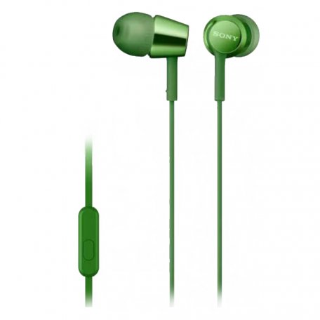 Наушники Sony MDR-EX155AP (Зелёный)