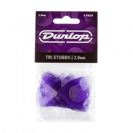 Медиаторы Dunlop 473P200 Stubby Triangle (6 шт)