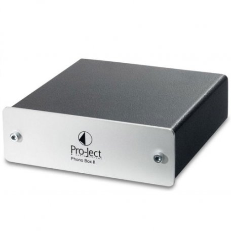 Фонокорректор Pro-Ject Phono Box II silver (фонокорректор для звукоснимателей ММ/МС)