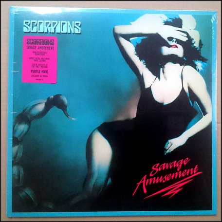 Виниловая пластинка Sony Scorpions Savage Amusement (Limited Purple Vinyl/Exclusive In Russia)