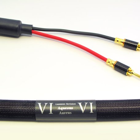 Акустический кабель Purist Audio Design Aqueous Aureus Bi-Wire 2.5m (banana) Luminist Revision