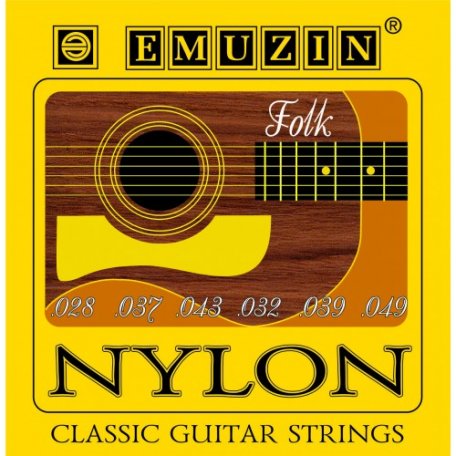 Струны для классической гитары Emuzin 6С301 Nylon