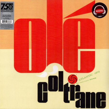 Виниловая пластинка COLTRANE JOHN - Ole Coltrane (Crystal Clear LP)