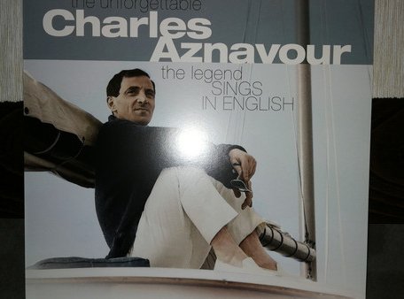 Виниловая пластинка Charles Aznavour — UNFORGETTABLE (LP)