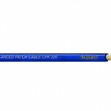 Микрофонный кабель Cordial CPK 220 BLUE