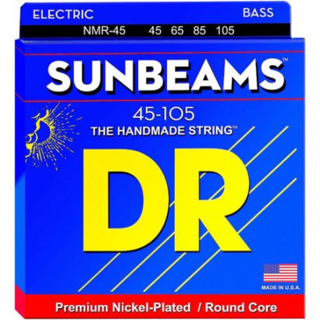 Струны для бас-гитары DR NMR-45 SunBeam 45-105 Medium