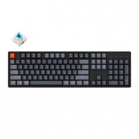 Беспроводная механическая клавиатура Keychron K10, Full size, RGB, Blue Switch