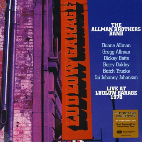 Виниловая пластинка The Allman Brothers Band, Live At Ludlow Garage: 1970 (3-LP)