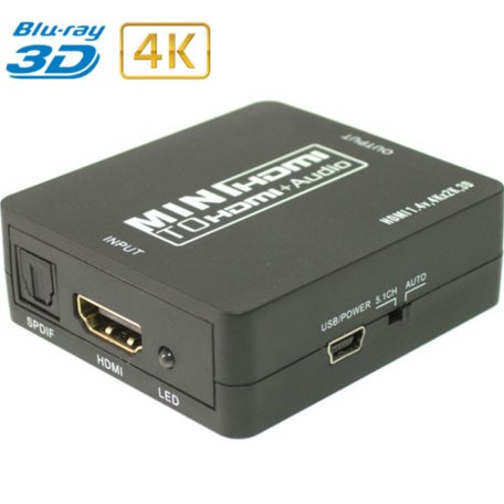 Конвертер Dr.HD HDMI в HDMI + S/PDIF + Audio 3.5mm / Dr.HD CV 134 HHA