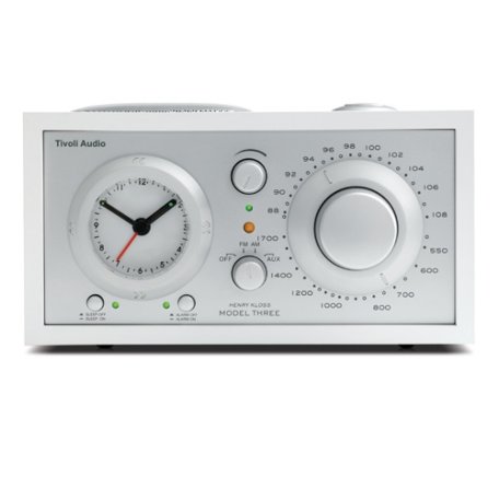 Радиоприемник Tivoli Audio Model Three white/silver (M3WHT)