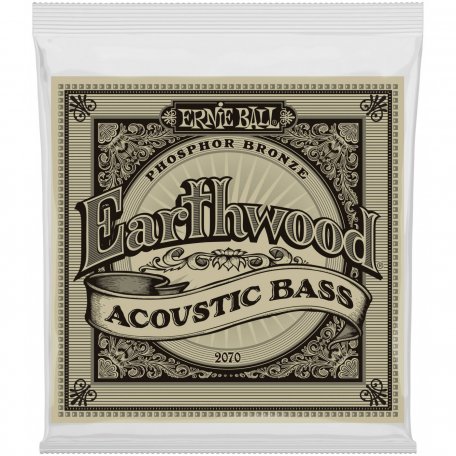 Струны для акустической бас-гитары Ernie Ball 2070 Earthwood Acoustic Bass