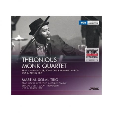 Виниловая пластинка Thelonious Monk / Martial Solal LIVE IN BERLIN 1961 / LIVE IN ESSEN 1959 (180 Gram/Remastered)
