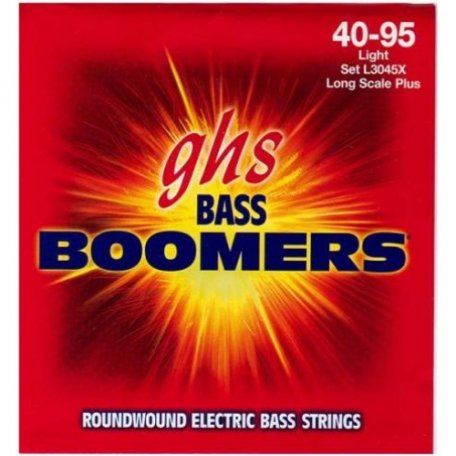 Струны для бас-гитары GHS L3045X (40-95) Boomers